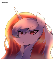 Size: 1800x2000 | Tagged: safe, artist:papibabidi, oc, oc only, oc:indonisty, pony, bust, nation ponies, ponified, portrait, solo