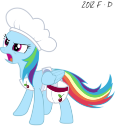 Size: 2020x2204 | Tagged: safe, artist:flash-draw, rainbow dash, pony, g4, the last roundup, female, hat, high res, simple background, solo, transparent background, vector