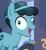 Size: 810x886 | Tagged: safe, screencap, crystal hoof, thorax, changeling, crystal pony, pony, g4, the times they are a changeling, crystal hoof didn't listen, discovery family logo, disguise, disguised changeling, faic, i didn't listen, male, meme, stallion