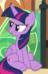 Size: 310x476 | Tagged: safe, screencap, twilight sparkle, alicorn, pony, g4, the times they are a changeling, cropped, cute, female, mare, solo, twilight sparkle (alicorn)