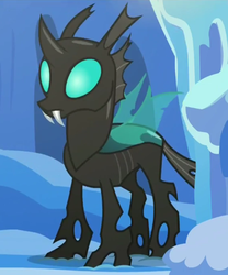 Size: 381x458 | Tagged: safe, screencap, thorax, changeling, g4, the times they are a changeling, male, solo