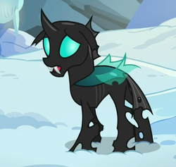 Size: 451x427 | Tagged: safe, screencap, thorax, changeling, g4, the times they are a changeling, male, sad, solo