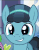 Size: 232x301 | Tagged: safe, screencap, crystal hoof, spike, thorax, changeling, crystal pony, pony, g4, the times they are a changeling, cropped, disguise, disguised changeling, gif, happy, non-animated gif, smiling