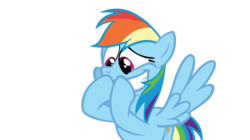 Size: 963x541 | Tagged: safe, artist:evilbunny83, rainbow dash, g4, female, simple background, solo, transparent background, vector