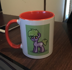 Size: 2392x2312 | Tagged: safe, oc, oc only, oc:ugly mug, pony, pony town, high res, irl, photo