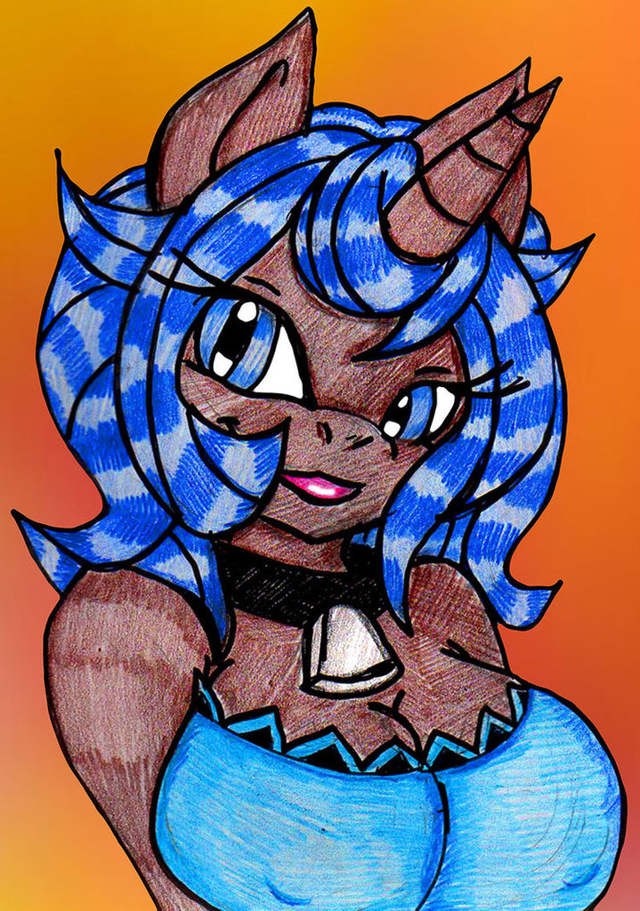 1230335 Safe Artistmhedgehog21 Oc Oc Only Ocemberfrost Anthro Breasts Cleavage 6476