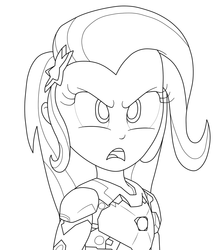 Size: 1000x1150 | Tagged: safe, artist:phantomshadow051, trixie, equestria girls, g4, iron man, sketch