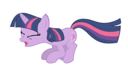 Size: 5000x2592 | Tagged: safe, artist:stricer555, twilight sparkle, pony, unicorn, g4, female, simple background, solo, transparent background, unicorn twilight, vector