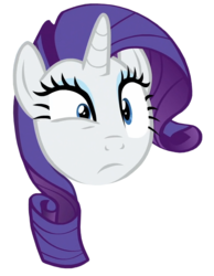Size: 700x900 | Tagged: safe, screencap, rarity, pony, g4, spice up your life, floating head, reaction, reaction image