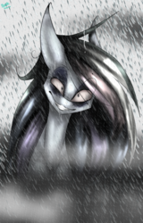 Size: 795x1240 | Tagged: safe, artist:michyfactory, rainbow dash, g4, discorded, female, solo