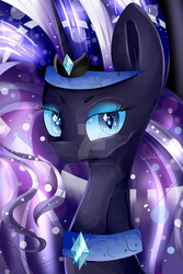 Size: 1024x1536 | Tagged: safe, artist:sunshinejoyyt, nightmare rarity, g4, female, solo, watermark