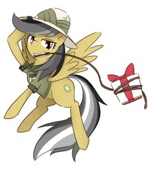 Size: 1908x2196 | Tagged: safe, artist:akainu_pony, daring do, g4, female, present, rope, simple background, solo, whip