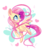 Size: 800x929 | Tagged: safe, artist:ipun, fluttershy, pegasus, pony, g4, blushing, cute, female, heart, heart eyes, mare, open mouth, shyabetes, simple background, smiling, solo, white background, wingding eyes