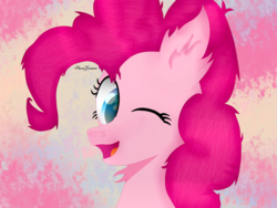 Size: 1024x768 | Tagged: safe, artist:stevejunier, pinkie pie, earth pony, pony, g4, female, solo