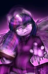 Size: 786x1200 | Tagged: safe, artist:h0neymo0n, twilight sparkle, alicorn, anthro, g4, female, solo, twilight sparkle (alicorn)