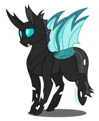 Size: 1199x1470 | Tagged: safe, artist:oy-thegeniusderpy, thorax, changeling, g4, the times they are a changeling, cute, male, smiling, solo