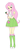 Size: 1500x3000 | Tagged: safe, artist:jud, angel bunny, fluttershy, butterfly, rabbit, equestria girls, g4, boots, carrot, clothes, cute, female, fluttershy's skirt, food, high heel boots, looking at you, shirt, shyabetes, simple background, skirt, smiling, socks, tank top, white background