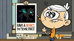 Size: 1024x578 | Tagged: safe, thorax, changeling, g4, the times they are a changeling, crossover, crying, lincoln loud, meme, the loud house