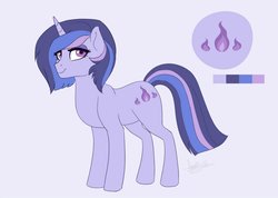 Size: 1024x731 | Tagged: safe, artist:scorpion-89, oc, oc only, oc:mightylight, pony, unicorn, magical lesbian spawn, offspring, parent:starlight glimmer, parent:trixie, parents:startrix, solo