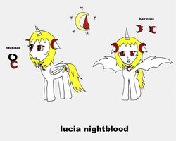 Size: 1600x1278 | Tagged: safe, artist:ask-luciavampire, oc, oc only, alicorn, pony, vampire, vampony, tumblr:ask-luciavampire, alicorn oc, profile, tumblr