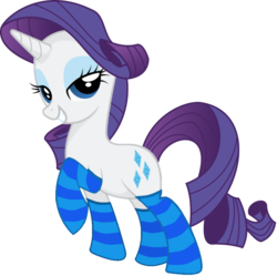 Size: 895x892 | Tagged: safe, artist:tabrony23, rarity, pony, unicorn, g4, clothes, female, mare, raised hoof, show accurate, simple background, smiling, socks, solo, striped socks, transparent background