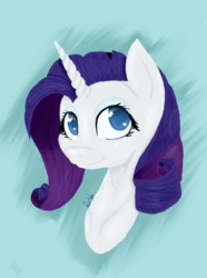 Size: 850x1140 | Tagged: safe, artist:doughsdoodles, rarity, g4, female, solo