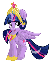 Size: 755x899 | Tagged: safe, artist:indiefoxtail, twilight sparkle, alicorn, pony, g4, cute, element of magic, female, solo, twiabetes, twilight sparkle (alicorn)