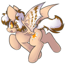 Size: 1544x1530 | Tagged: safe, artist:sapphfyr, oc, oc only, oc:north star, bat pony, pony, solo