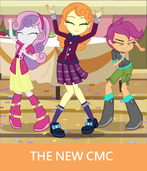 Size: 612x712 | Tagged: safe, orange sherbette, scootaloo, sweetie belle, equestria girls, g4, my little pony equestria girls: friendship games, background human