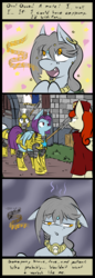 Size: 495x1442 | Tagged: safe, artist:cantershirecommons, oc, oc only, oc:aether lance, oc:mistguard, kelpie, pegasus, pony, armor, guard, mistguards-burrow, spear, weapon
