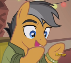 Size: 429x377 | Tagged: safe, screencap, quibble pants, pony, g4, my little pony: friendship is magic, stranger than fan fiction, cropped, faic, where are my hands