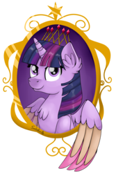 Size: 1024x1534 | Tagged: safe, artist:saturnstar14, twilight sparkle, alicorn, pony, g4, colored wings, crown, female, jewelry, regalia, solo, twilight sparkle (alicorn)