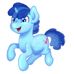 Size: 1024x1024 | Tagged: safe, artist:cosmocatcrafts, party favor, g4, backwards cutie mark, cute, favorbetes, male, solo, watermark