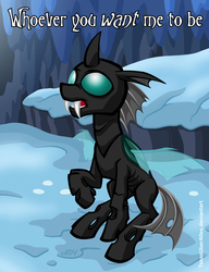 Size: 720x937 | Tagged: safe, artist:texasuberalles, thorax, changeling, g4, the times they are a changeling, male, solo