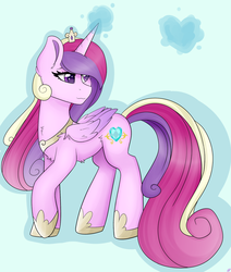 Size: 1024x1205 | Tagged: safe, artist:neonblaze909, princess cadance, alicorn, pony, g4, female, magic, mare, solo