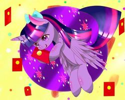 Size: 580x464 | Tagged: safe, artist:剥皮壳, twilight sparkle, alicorn, pony, g4, adorkable, book, cute, dork, female, solo, twilight sparkle (alicorn)