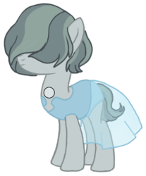 Size: 720x869 | Tagged: safe, artist:tsundra, marble pie, earth pony, pony, g4, blue pearl (pearl), blue pearl (steven universe), female, gem, mare, pearl, simple background, solo, steven universe, transparent background