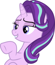 Size: 2898x3402 | Tagged: safe, artist:limedazzle, starlight glimmer, g4, the times they are a changeling, female, high res, inkscape, show accurate, simple background, solo, transparent background, vector