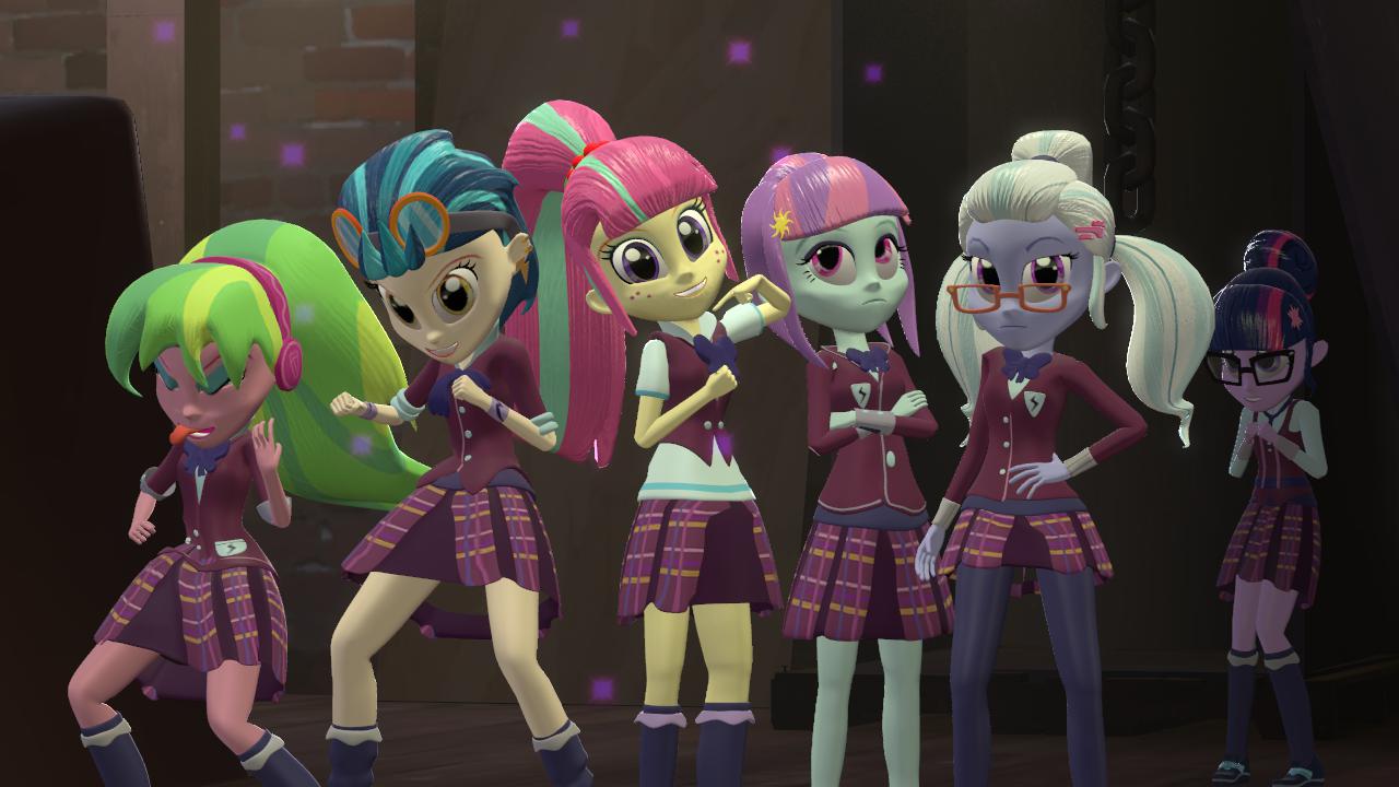 1047139 - safe, artist:azaleasdolls, artist:fannitasticfangirl,  character:indigo zap, character:lemon zest, character:sour sweet,  character:sugarcoat, character:sunny flare, character:twilight sparkle,  character:twilight sparkle (scitwi), species:eqg