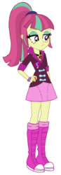 Size: 421x1212 | Tagged: safe, artist:tsundra, sour sweet, equestria girls, g4, alternate universe, clothes, dazzling, simple background, transparent background