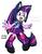 Size: 750x960 | Tagged: safe, artist:rileywv3, twilight sparkle, anthro, g4, clothes, crossover, equestria girls outfit, female, simple background, solo, sonic the hedgehog (series), sonicified, style emulation