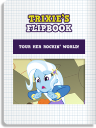 Size: 320x425 | Tagged: safe, trixie, equestria girls, g4, official, solo