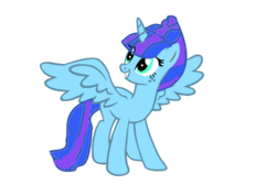 Size: 1024x731 | Tagged: safe, artist:crystalmelody713, oc, oc only, oc:galaxy star, alicorn, pony, alicorn oc