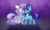 Size: 974x588 | Tagged: safe, artist:hidadee, princess flurry heart, oc, oc:galaxy star, pony, g4, canon x oc, female, galaheart, lesbian, mare, older, remembrance (audio drama), shipping