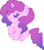 Size: 335x385 | Tagged: safe, artist:lexipika, oc, oc only, oc:sugar sparkle, pony, baby, baby pony, base used, magical lesbian spawn, offspring, parent:pinkie pie, parent:trixie, parents:trixiepie, solo