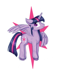 Size: 1024x1241 | Tagged: safe, artist:kyaokay, twilight sparkle, alicorn, pony, g4, female, simple background, solo, transparent background, twilight sparkle (alicorn), unshorn fetlocks