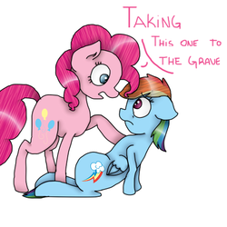 Size: 512x512 | Tagged: safe, artist:vicky181, pinkie pie, rainbow dash, pony, g4, anatomically incorrect, backwards cutie mark, duo, incorrect leg anatomy