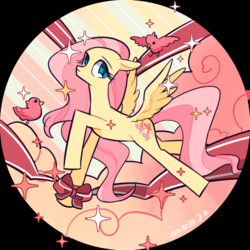 Size: 1016x1016 | Tagged: safe, artist:dusty-munji, fluttershy, g4, female, solo