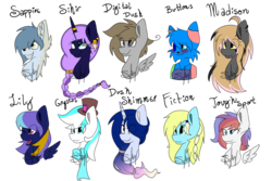 Size: 6000x4000 | Tagged: safe, artist:sydneydraws25, oc, oc only, oc:digital dusk, pony, bust, portrait