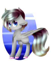 Size: 1024x1260 | Tagged: safe, artist:twilystar2015, oc, oc only, oc:digital dusk, pegasus, pony, solo